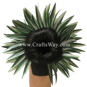 HB01-01 Braided Smooth Leaves Hair Band Sample 3