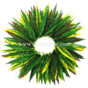 HB02-01 Braided Ridges Leaves Hairband. Approximately length 7 inches long plus ties, available in multi-colored