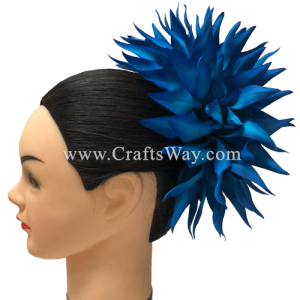 HB03-01 Braided Heliconias Hair Band Sample 1