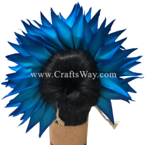 HB03-01 Braided Heliconias Hair Band Sample 2