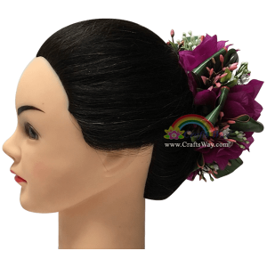 HB09-3 Bougainvillea Hairband Sample1