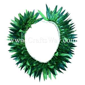 HK011-02 Braided Smooth Leaves Headband #02