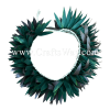 HK011-03 Braided Smooth Leaves Headband #03