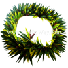 HP02-02 Braided Ridges Leaves Hip Band #2