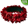 HK008-F Silk Orchid Velcro Headband, Hawaiian Flower Headband, Flower Haku Headband