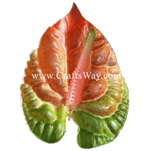 FSH1001 Artificial Foam Anthurium Flowers (Type A), available in sizes 2.5 inches and 3.5 inches and in 22 colors.