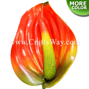 FSH1003 Artificial Foam Anthurium Flowers (Type C)