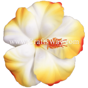 FSH502 Artificial Foam Hibiscus Flowers (Type A Size L) Sample1
