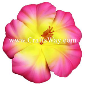 FSH502 Artificial Foam Hibiscus Flowers (Type A Size L) Sample3