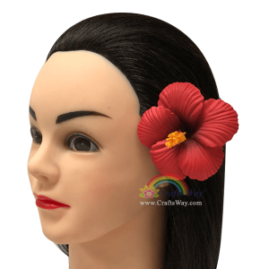 FSH503 Artificial Foam Hibiscus Flowers (Type A Size S) Sample