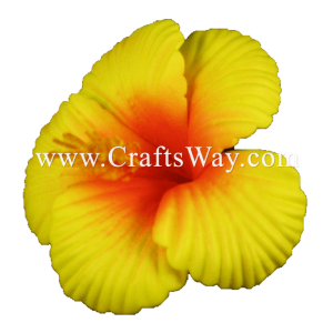 FSH503 Artificial Foam Hibiscus Flowers (Type A Size S) Sample1