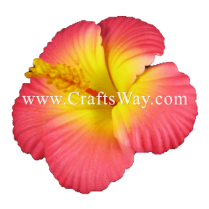 FSH503 Artificial Foam Hibiscus Flowers (Type A Size S) Sample2