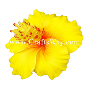 FSH510 Artificial Foam Hibiscus Flowers (Type H) Sample1