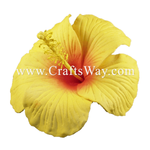 FSH512-L2 Artificial Foam Hibiscus Flowers (Type J) Sample1