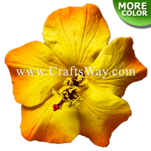 FSH513 Artificial Foam Hibiscus Flowers (Type K)