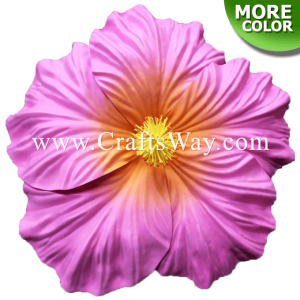 FSH516 Artificial Foam Hibiscus Flowers (Type P - Giant)