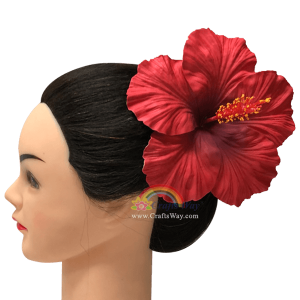FSH516 Artificial Foam Hibiscus Flowers (Type P - Giant) Sample