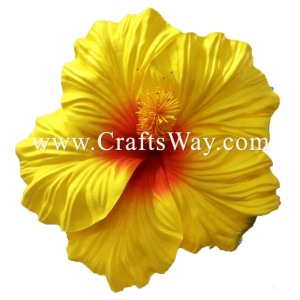 FSH516 Artificial Foam Hibiscus Flowers (Type P - Giant) Sample1
