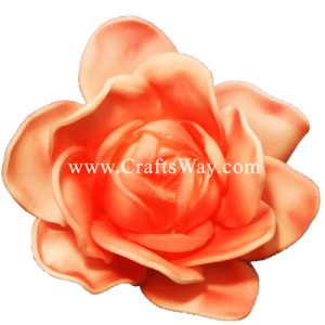 FSH602 Artificial Foam Gardenia Flowers (Type A), available in sizes 3.5 inches and 4 inches and in 8 colors.