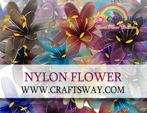 Hawaiian Artificial Nylon Flower | CraftsWay.com