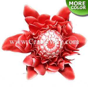 SK1101 Artificial Silk Torch Ginger Flower