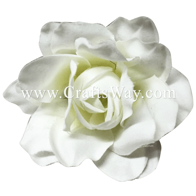 3 Silk Gardenia Craftsway Llc Artificial Flowers Crafts Items - White Silk Gardenia Flower