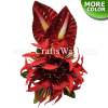 CMS-032 Custom Made Flower Hairpiece, Anthurium, Lehua, and Spider Lily Hair Clip