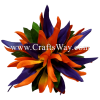CMS-040 Custom Made Flower Hairpiece, Silk Bird of Paradise Hair Clip
