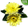 CMS-054 Custom Made Flower Hairpiece, Mum Hair Clip