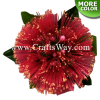CMS-057 Custom Made Flower Hairpiece, Mini Lehua Hair Clip