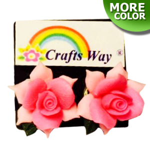 Custom Made Flower Earring - CraftsWay.,LLC Artificial Flowers 
