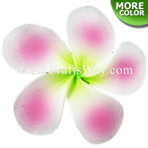 NY-101 Artificial Nylon Plumeria Flower