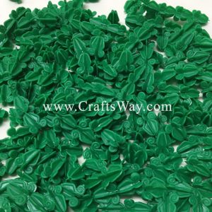 PLF-104 Artificial Plastic Crown Flower (Green)