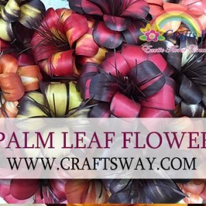 Palm Leaf Flower