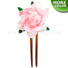 WD2F-401 Custom Made Flower Hairpiece, Gardenia (A) Hair Stick