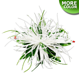 CML-019 Custom Made Flower Hairpiece, Spider Lily Hair Clip