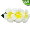 CMM-027 Custom Made Flower Hairpiece, Plumeria (CA) Hair Clip