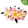 CMM-029 Custom Made Flower Hairpiece, Plumeria (BU) Hair Clip