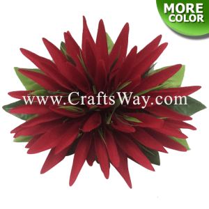 CMM-045 Custom Made Flower Hairpiece, Heliconia Hair Clip