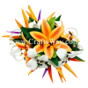 CMXL-005 Custom Made Flower Hairpiece, Tropical Hair Clip