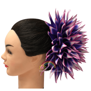 CMXL-008 Custom Made Flower Hairpiece, Heliconia Hair Clip Sample