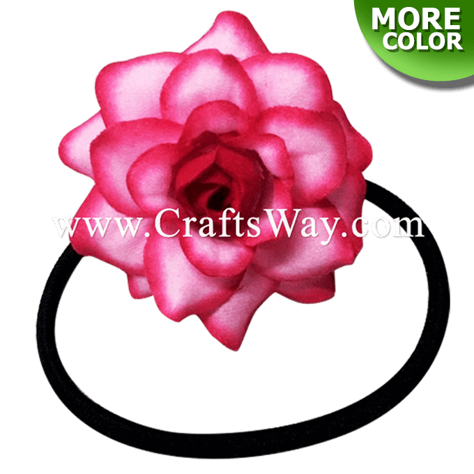 geïrriteerd raken Televisie kijken Zaklampen Silk Rose Rubber Band - CraftsWay.,LLC Artificial Flowers & Crafts Items