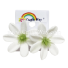 GFE2-01 Artificial Foam Flower, Tiare Earrings