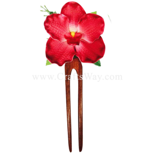 W-XMS-003 Custom Made Flower Hairpiece, Phalaenopsis Hair Stick