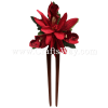 W-XMS-004 Custom Made Flower Hairpiece, Orchid (B) Hair Stick