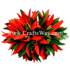 XMS-007 Custom Made Flower Hairpiece, Spider Lily Hair Clip