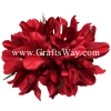 XMS-013 Custom Made Flower Hairpiece, Silk Orchid (E) Hair Clip