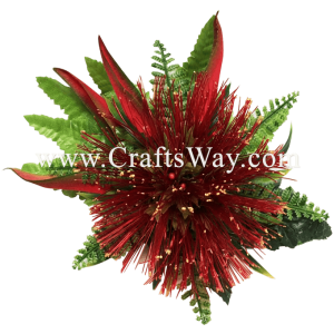 XMS-020 Custom Made Flower Hairpiece, Lehua Hair Clip