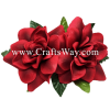 XMS-021 Custom Made Flower Hairpiece, Gardenia (D) Hair Clip