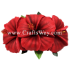 XMS-023 Custom Made Flower Hairpiece, Hibiscus (O) Hair Clip